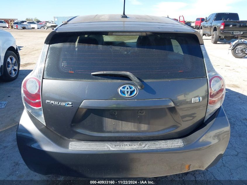 2012 Toyota Prius C Four VIN: JTDKDTB39C1022695 Lot: 40933160