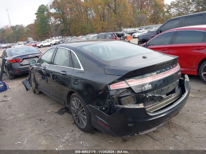 VIN 3LN6L2G90GR617213 2016 Lincoln MKZ no.3