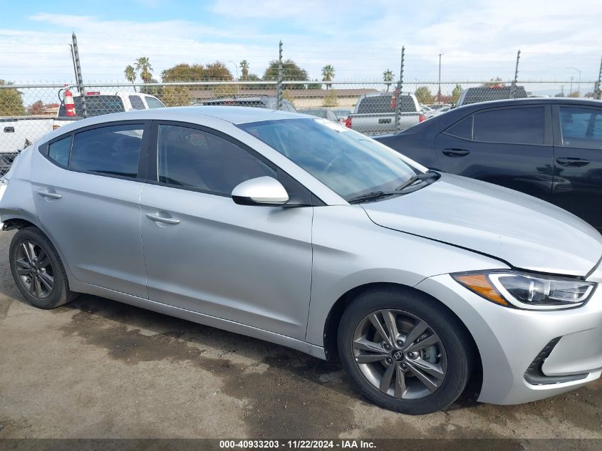 2018 Hyundai Elantra Sel VIN: 5NPD84LF9JH339376 Lot: 40933203