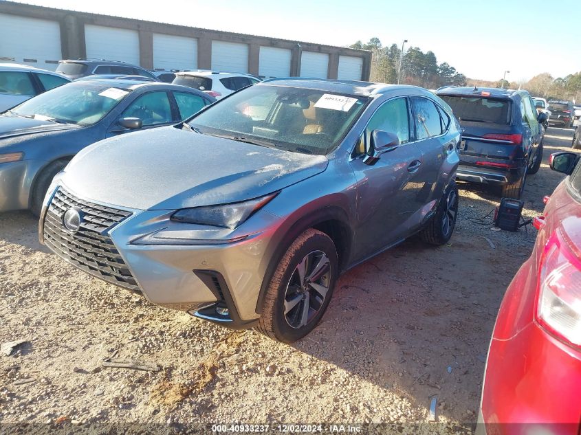 VIN JTJBJRBZ2K2114527 2019 Lexus NX, 300H no.2