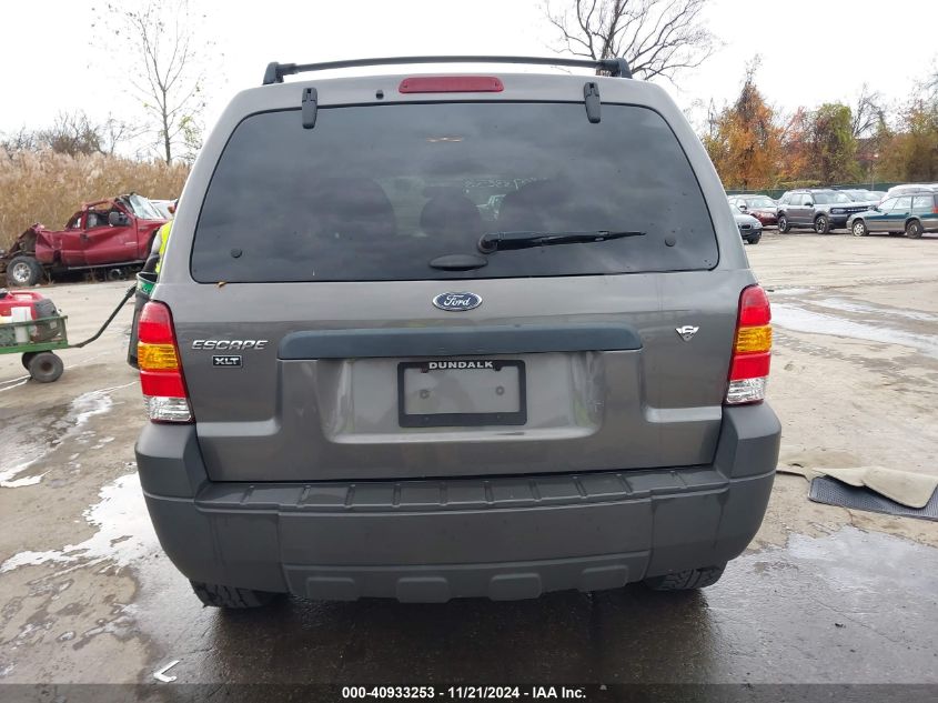 2006 Ford Escape Xlt/Xlt Sport VIN: 1FMYU03176KC15699 Lot: 40933253