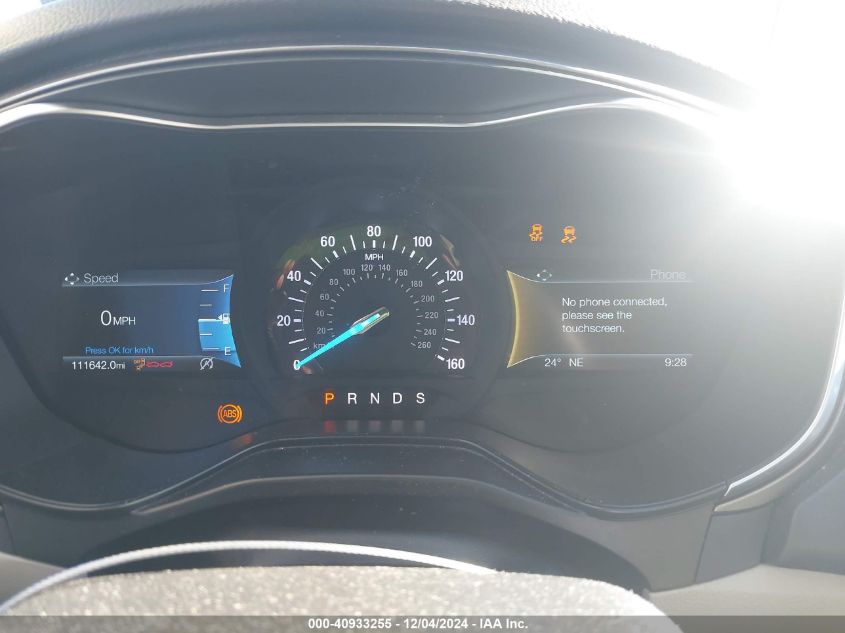 2019 FORD FUSION SEL - 3FA6P0CD4KR237698