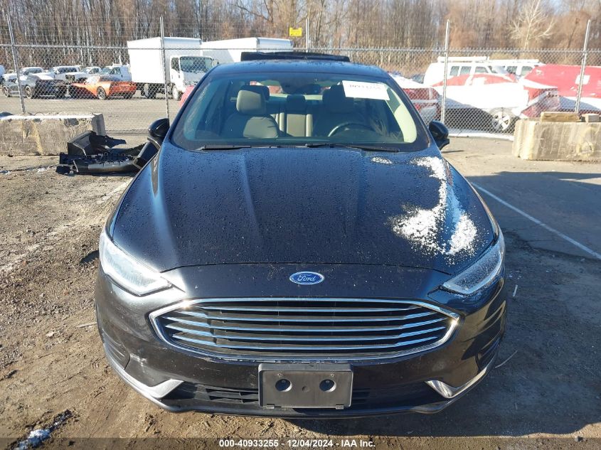 VIN 3FA6P0CD4KR237698 2019 Ford Fusion, Sel no.13