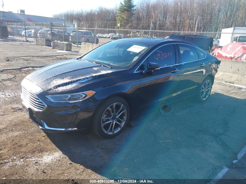 VIN 3FA6P0CD4KR237698 2019 Ford Fusion, Sel no.2