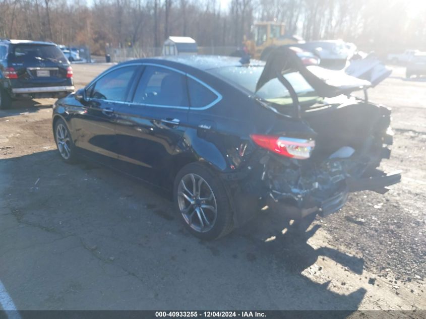 2019 FORD FUSION SEL - 3FA6P0CD4KR237698