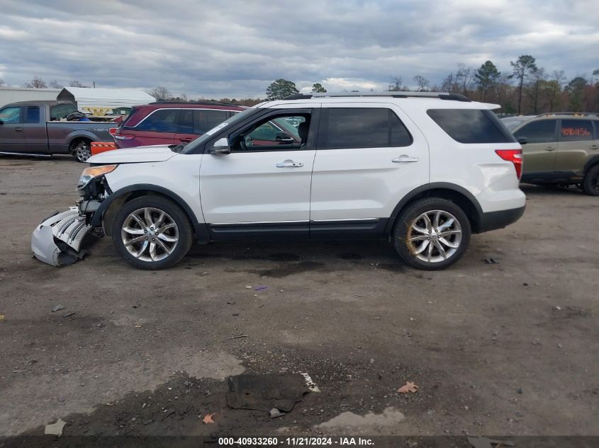 2013 Ford Explorer Limited VIN: 1FM5K8F82DGA24658 Lot: 40933260