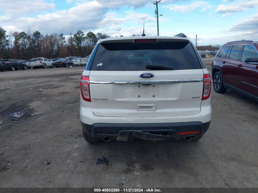 2013 Ford Explorer Limited VIN: 1FM5K8F82DGA24658 Lot: 40933260