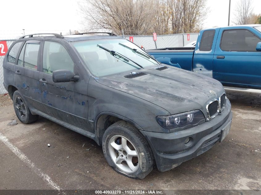 2002 BMW X5 3.0I VIN: 5UXFA53532LP44106 Lot: 40933270