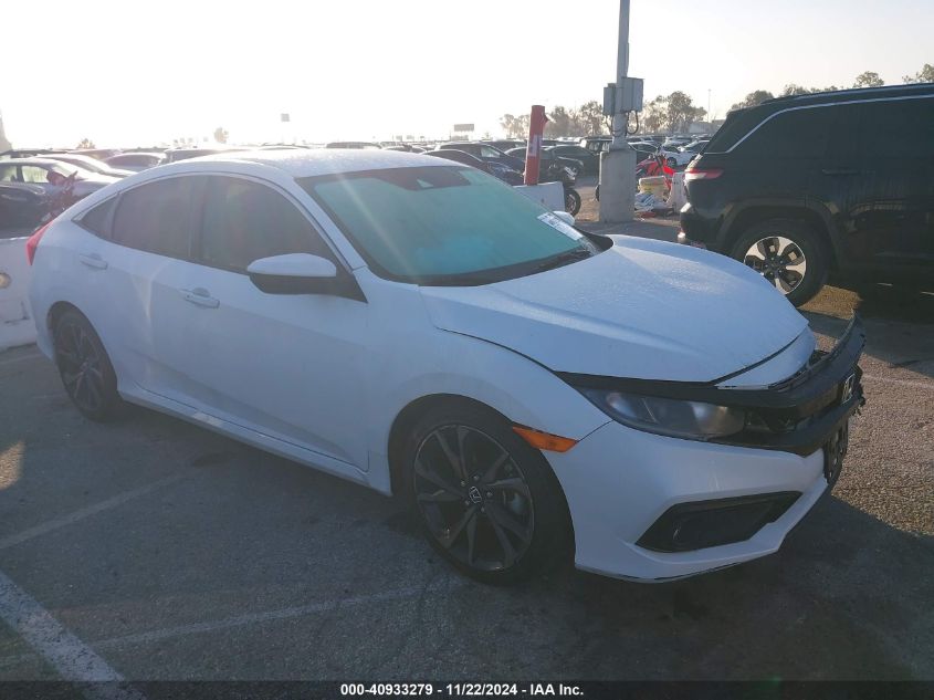 2020 Honda Civic Sport VIN: 2HGFC2F8XLH544923 Lot: 40933279