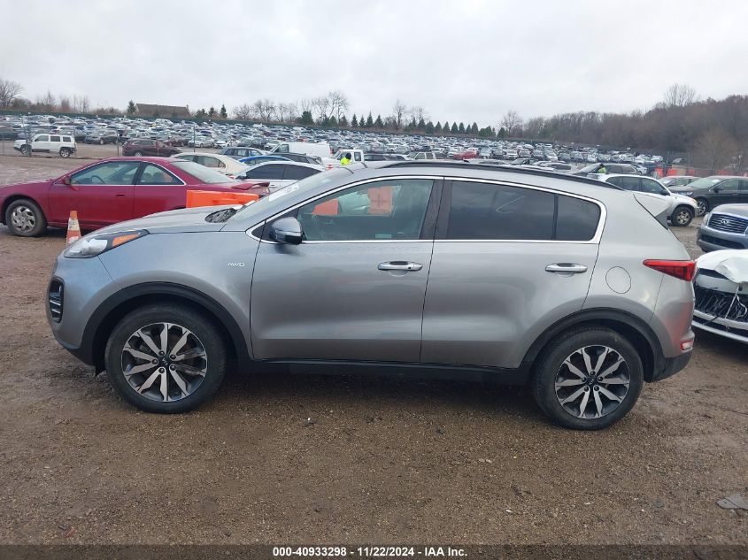 2019 Kia Sportage Ex VIN: KNDPNCAC4K7600038 Lot: 40933298