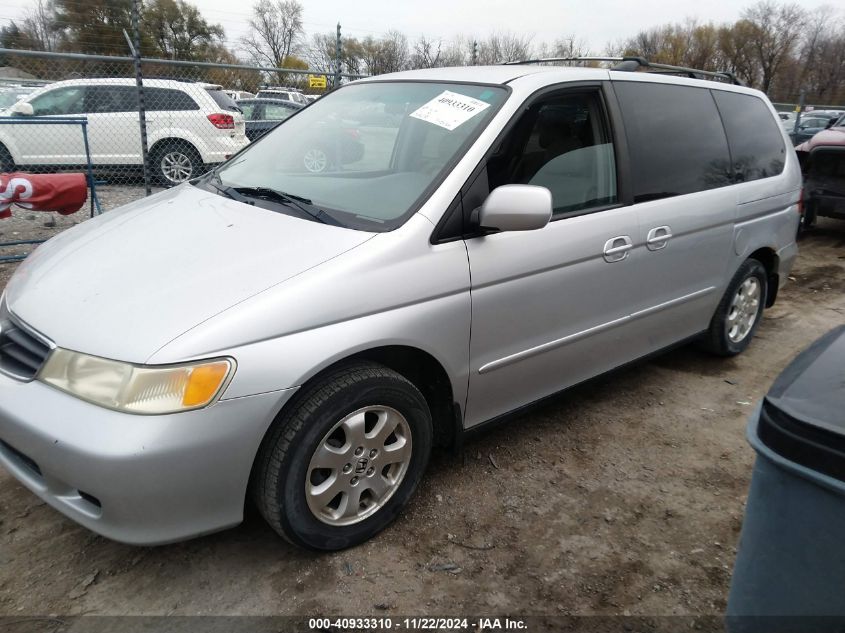 2004 Honda Odyssey Ex-L VIN: 5FNRL18064B099567 Lot: 40933310