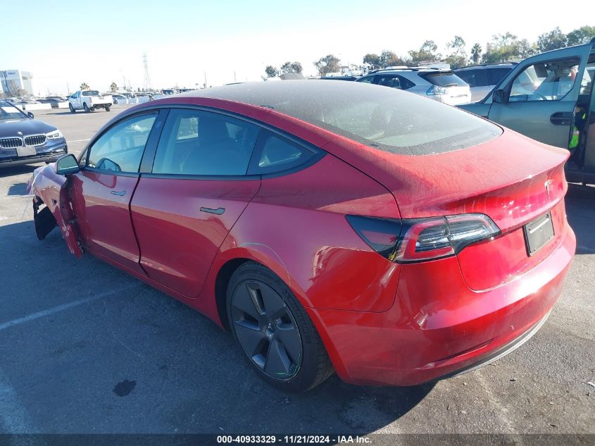 2023 Tesla Model 3 Rear-Wheel Drive VIN: 5YJ3E1EA2PF451156 Lot: 40933329