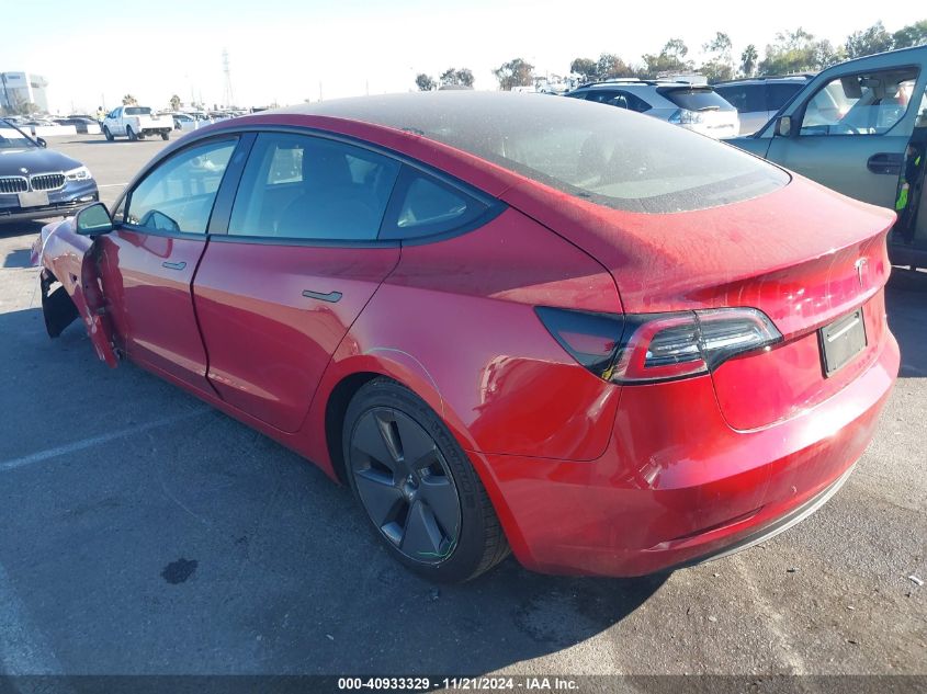 2023 Tesla Model 3 Rear-Wheel Drive VIN: 5YJ3E1EA2PF451156 Lot: 40933329