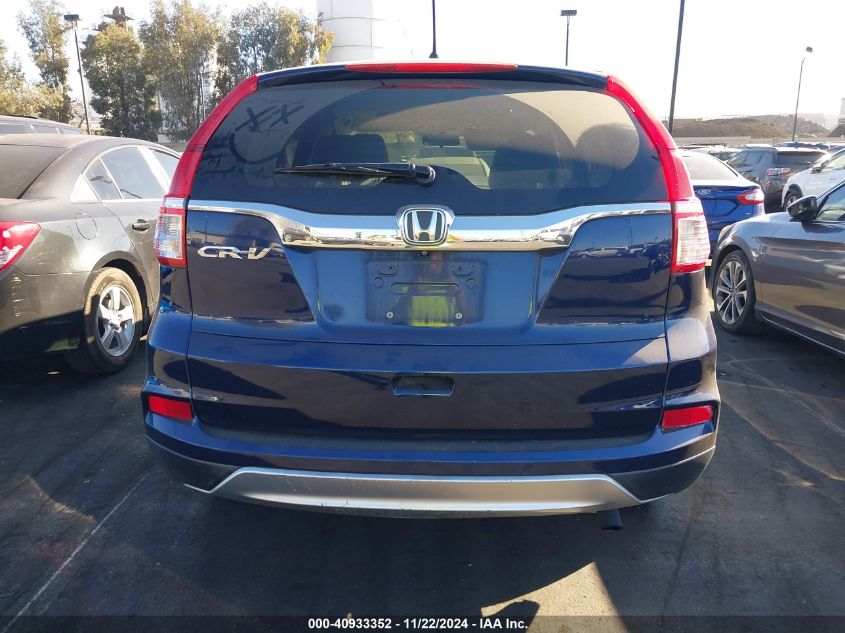 2016 Honda Cr-V Ex VIN: 3CZRM3H59GG706915 Lot: 40933352