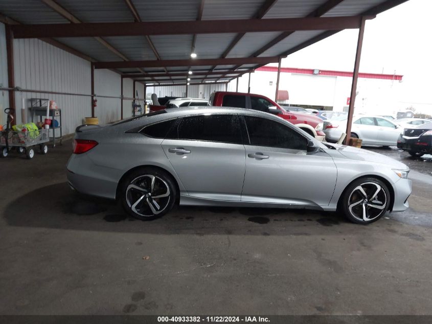 2022 Honda Accord Sport VIN: 1HGCV1F35NA098130 Lot: 40933382