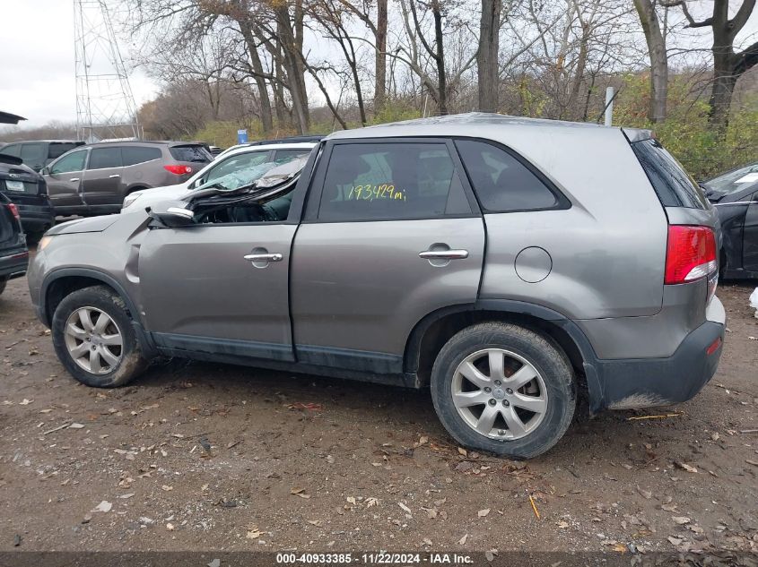 VIN 5XYKT3A18DG342238 2013 KIA Sorento, LX no.14