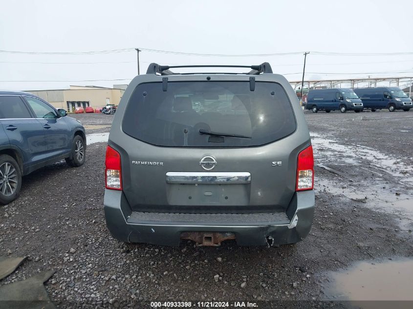 2008 Nissan Pathfinder Se VIN: 5N1AR18B78C637401 Lot: 40933398