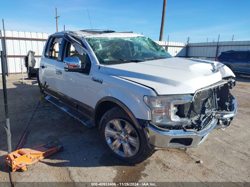 2019 FORD F-150 LARIAT - 1FTEW1E41KKC84946