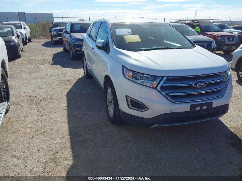 2017 Ford Edge Sel VIN: 2FMPK4J94HBC32670 Lot: 40933434