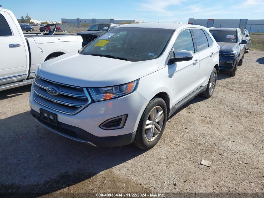 2017 Ford Edge Sel VIN: 2FMPK4J94HBC32670 Lot: 40933434