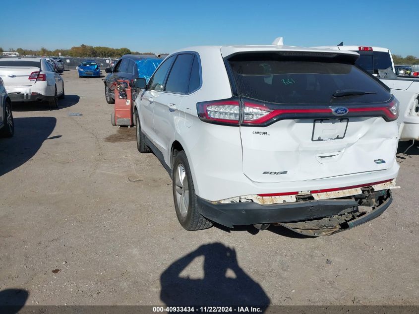 2017 Ford Edge Sel VIN: 2FMPK4J94HBC32670 Lot: 40933434