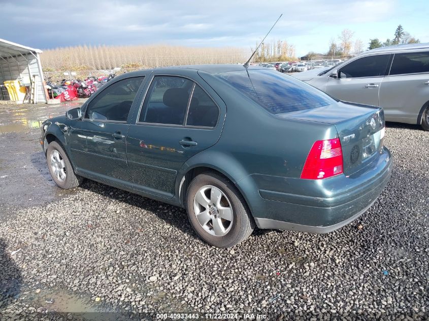 2003 Volkswagen Jetta Gls 2.0L VIN: 3VWSK69M63M108231 Lot: 40933443