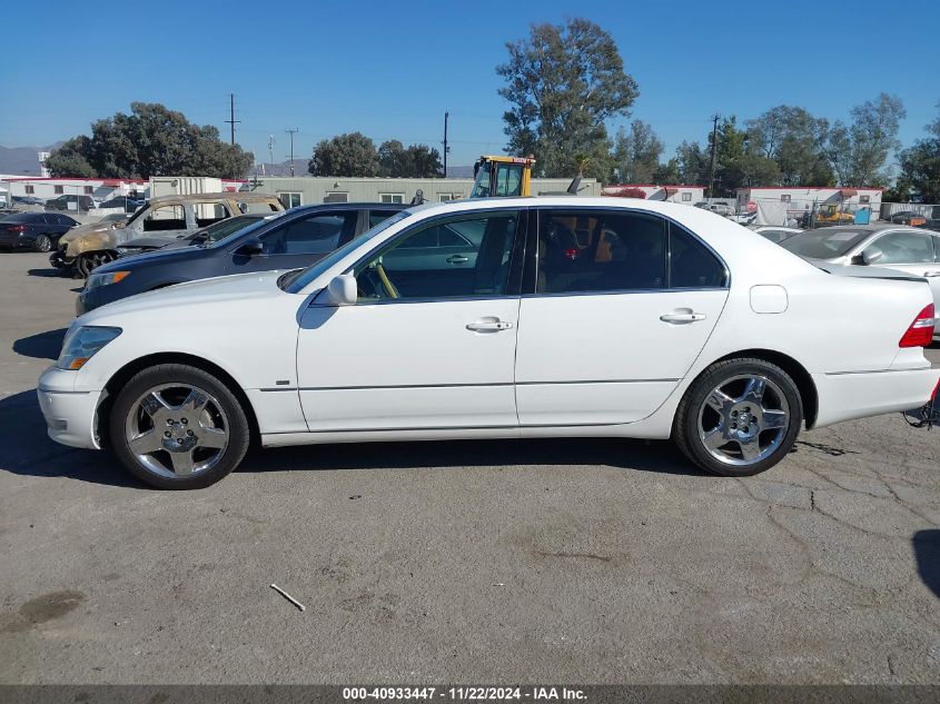 2006 Lexus Ls 430 VIN: JTHBN36F465041281 Lot: 40933447