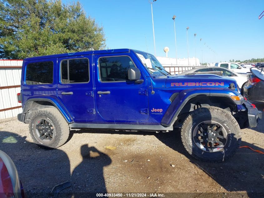 2018 Jeep Wrangler Unlimited Rubicon 4X4 VIN: 1C4HJXFG8JW293349 Lot: 40933450