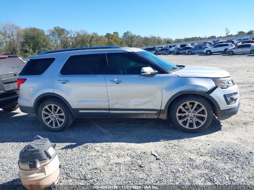 2016 Ford Explorer Limited VIN: 1FM5K7F85GGC09270 Lot: 40933498