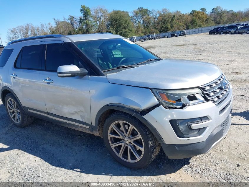 2016 Ford Explorer Limited VIN: 1FM5K7F85GGC09270 Lot: 40933498