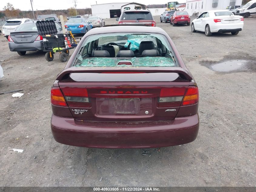 2001 Subaru Legacy Gt Limited VIN: 4S3BE656016213782 Lot: 40933505