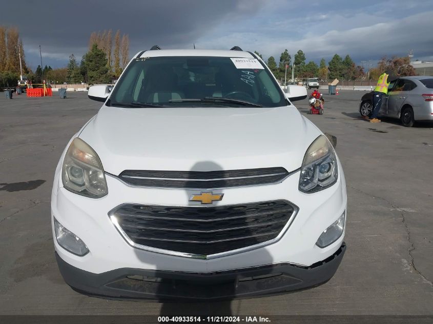 2016 Chevrolet Equinox Lt VIN: 2GNALCEK8G6116739 Lot: 40933514