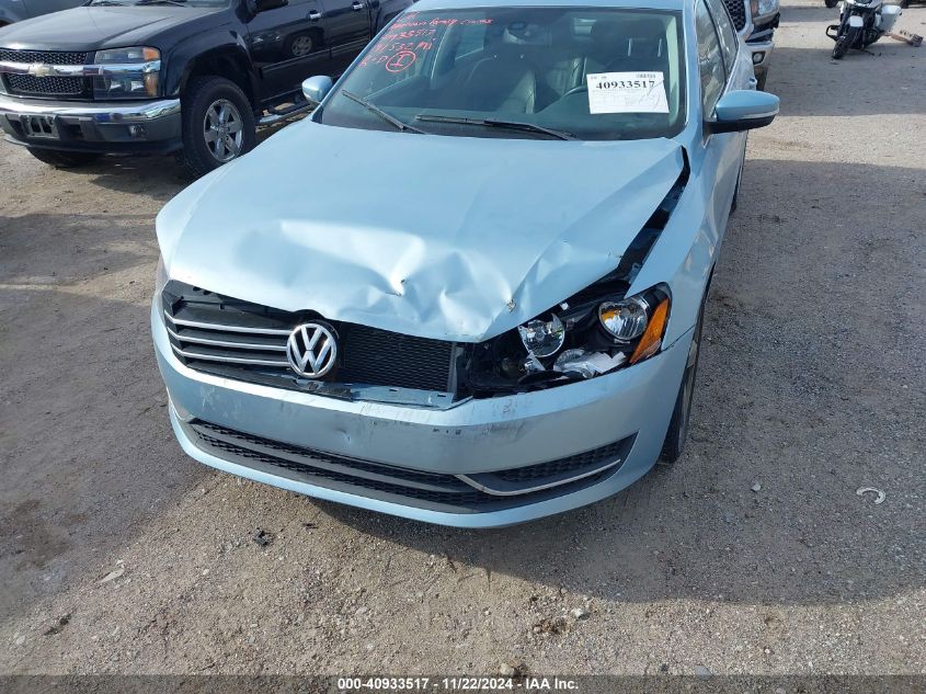 2013 Volkswagen Passat 2.5L Se VIN: 1VWBP7A36DC151450 Lot: 40933517