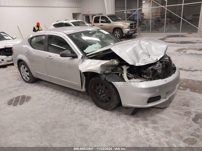 2011 DODGE AVENGER VIN: 1B3BD4FB6BN540196