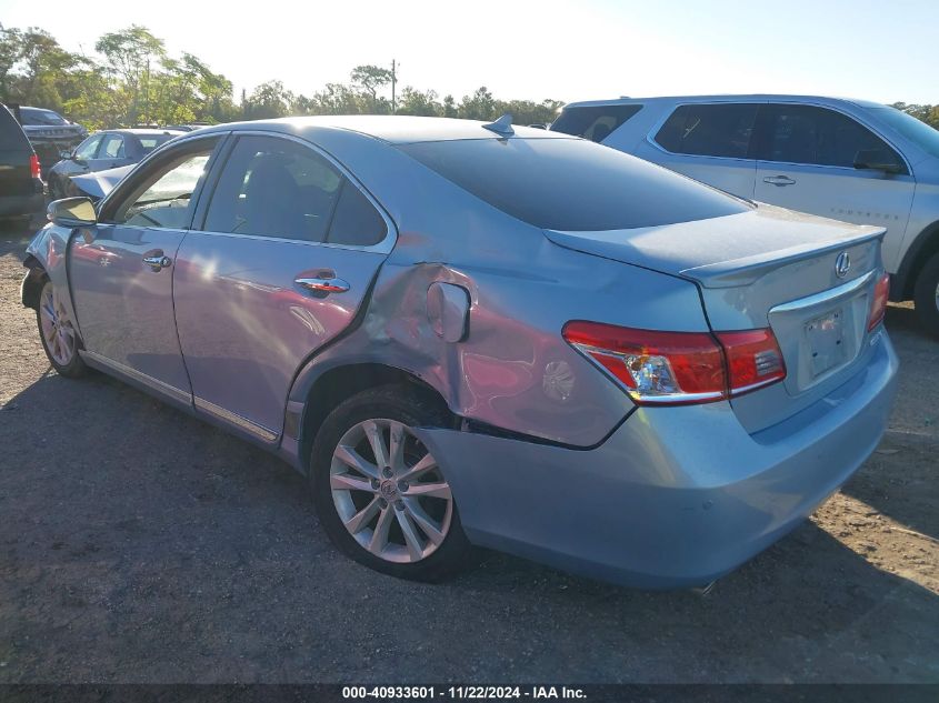 2011 Lexus Es 350 VIN: JTHBK1EG1B2422248 Lot: 40933601