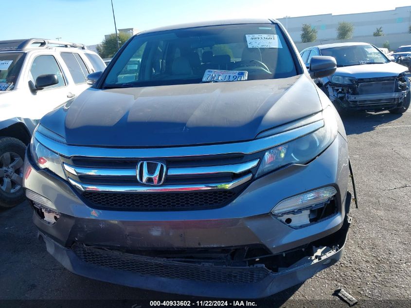 VIN 5FNYF5H31HB001684 2017 Honda Pilot, EX no.12