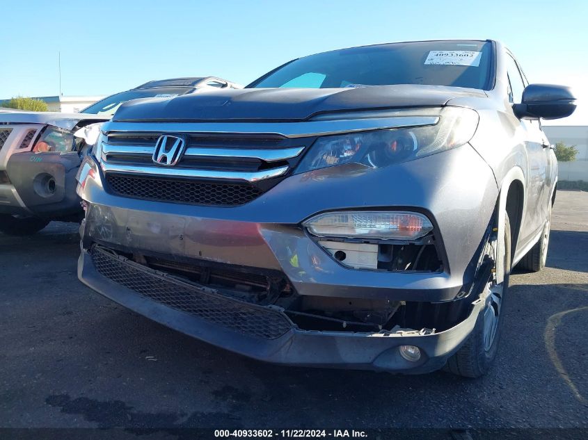 VIN 5FNYF5H31HB001684 2017 Honda Pilot, EX no.6