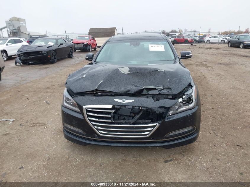 2017 Genesis G80 3.8 VIN: KMHGN4JE9HU175476 Lot: 40933618