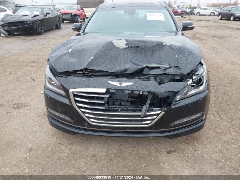 2017 Genesis G80 3.8 VIN: KMHGN4JE9HU175476 Lot: 40933618