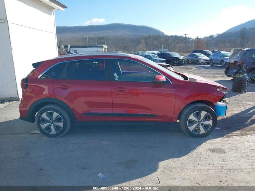 2022 Kia Niro Lx VIN: KNDCB3LC2N5501268 Lot: 40933640