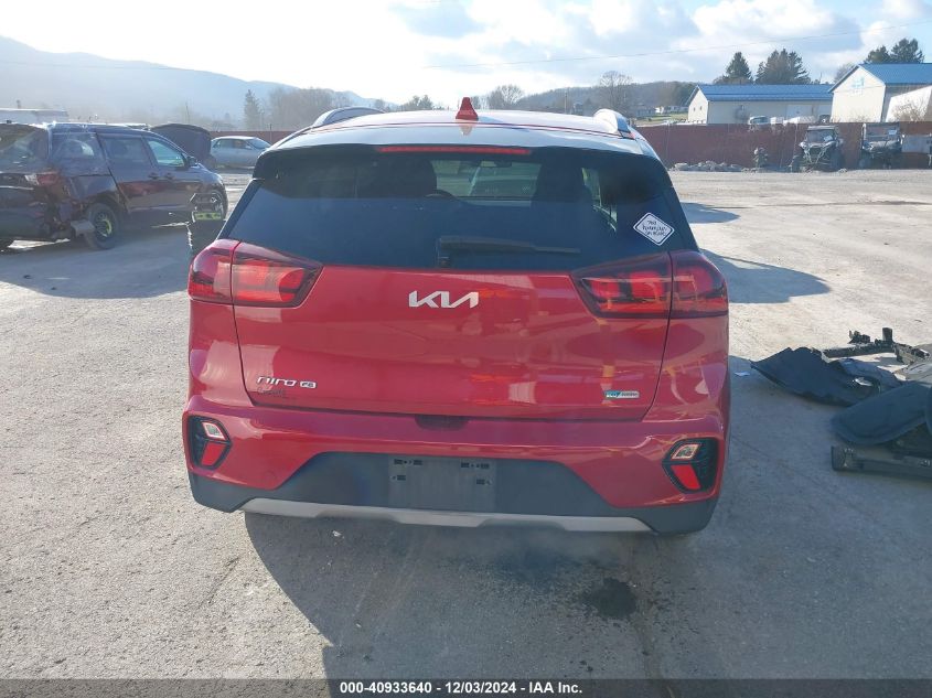 2022 Kia Niro Lx VIN: KNDCB3LC2N5501268 Lot: 40933640