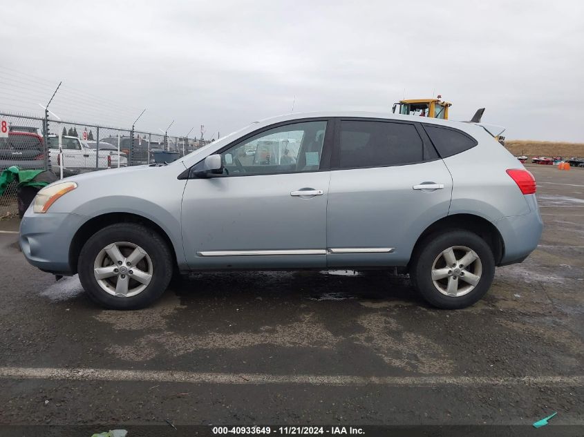 2013 Nissan Rogue S VIN: JN8AS5MT0DW021289 Lot: 40933649