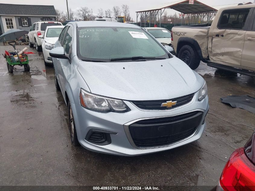 2017 Chevrolet Sonic Lt Auto VIN: 1G1JD5SH8H4128699 Lot: 40933701