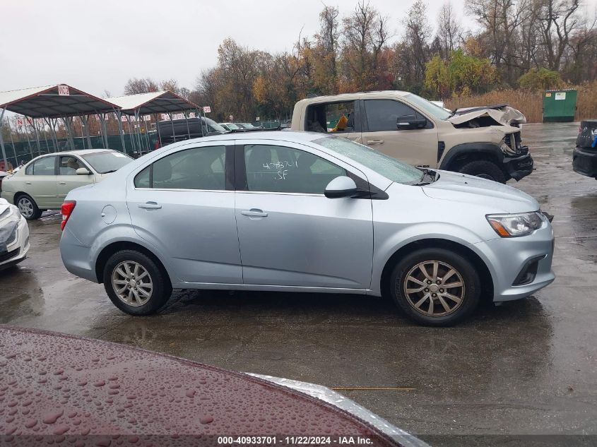 2017 Chevrolet Sonic Lt Auto VIN: 1G1JD5SH8H4128699 Lot: 40933701