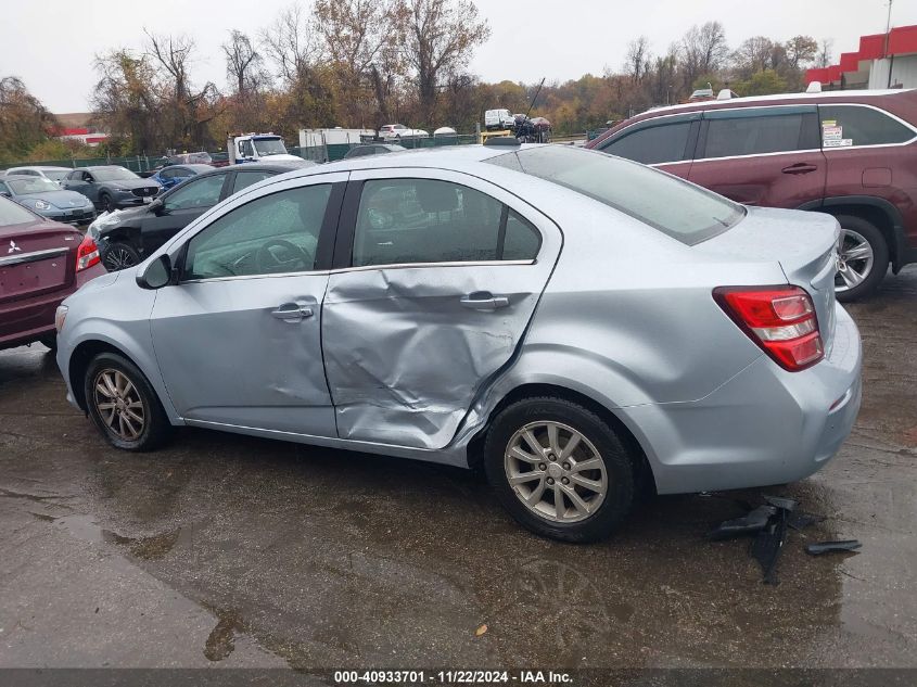 2017 Chevrolet Sonic Lt Auto VIN: 1G1JD5SH8H4128699 Lot: 40933701