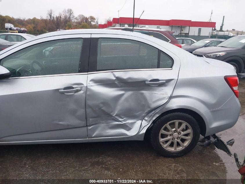 2017 Chevrolet Sonic Lt Auto VIN: 1G1JD5SH8H4128699 Lot: 40933701