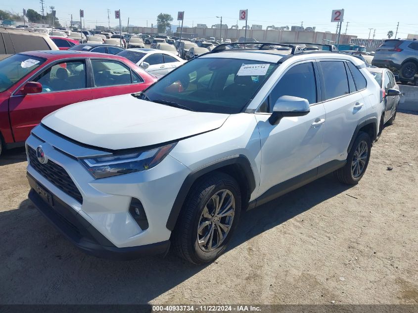 2023 Toyota Rav4 Hybrid Xle Premium VIN: JTMB6RFV2PD096232 Lot: 40933734