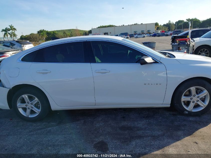 2022 Chevrolet Malibu Fwd Ls VIN: 1G1ZB5ST2NF188510 Lot: 40933742