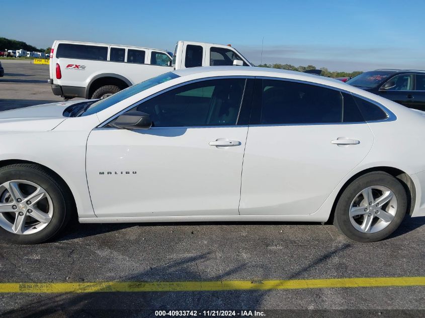 2022 Chevrolet Malibu Fwd Ls VIN: 1G1ZB5ST2NF188510 Lot: 40933742