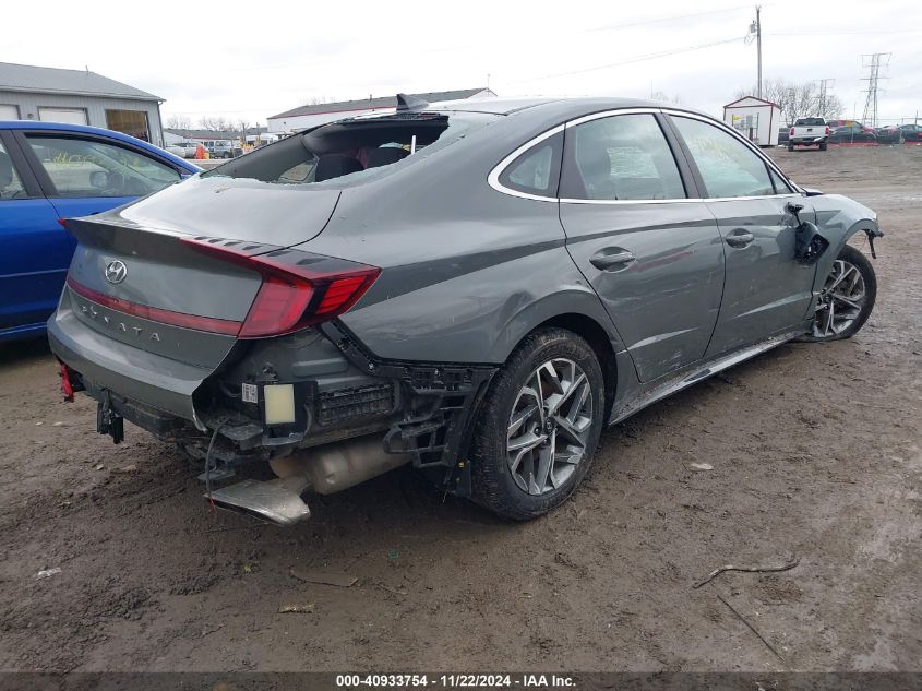 2022 Hyundai Sonata Sel VIN: KMHL64JAXNA235478 Lot: 40933754